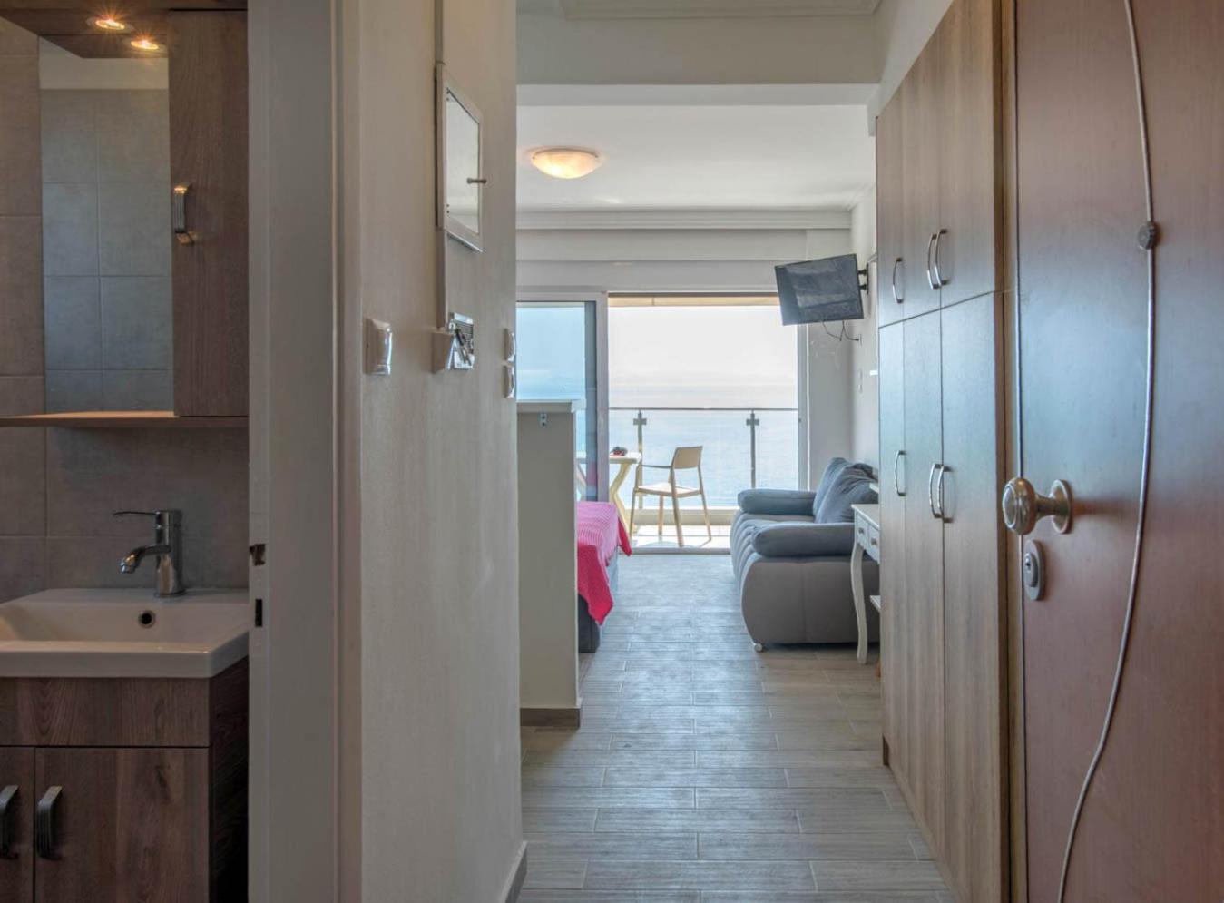 Breathtaking Seaview Studio In Athenian Riviera Eksteriør bilde