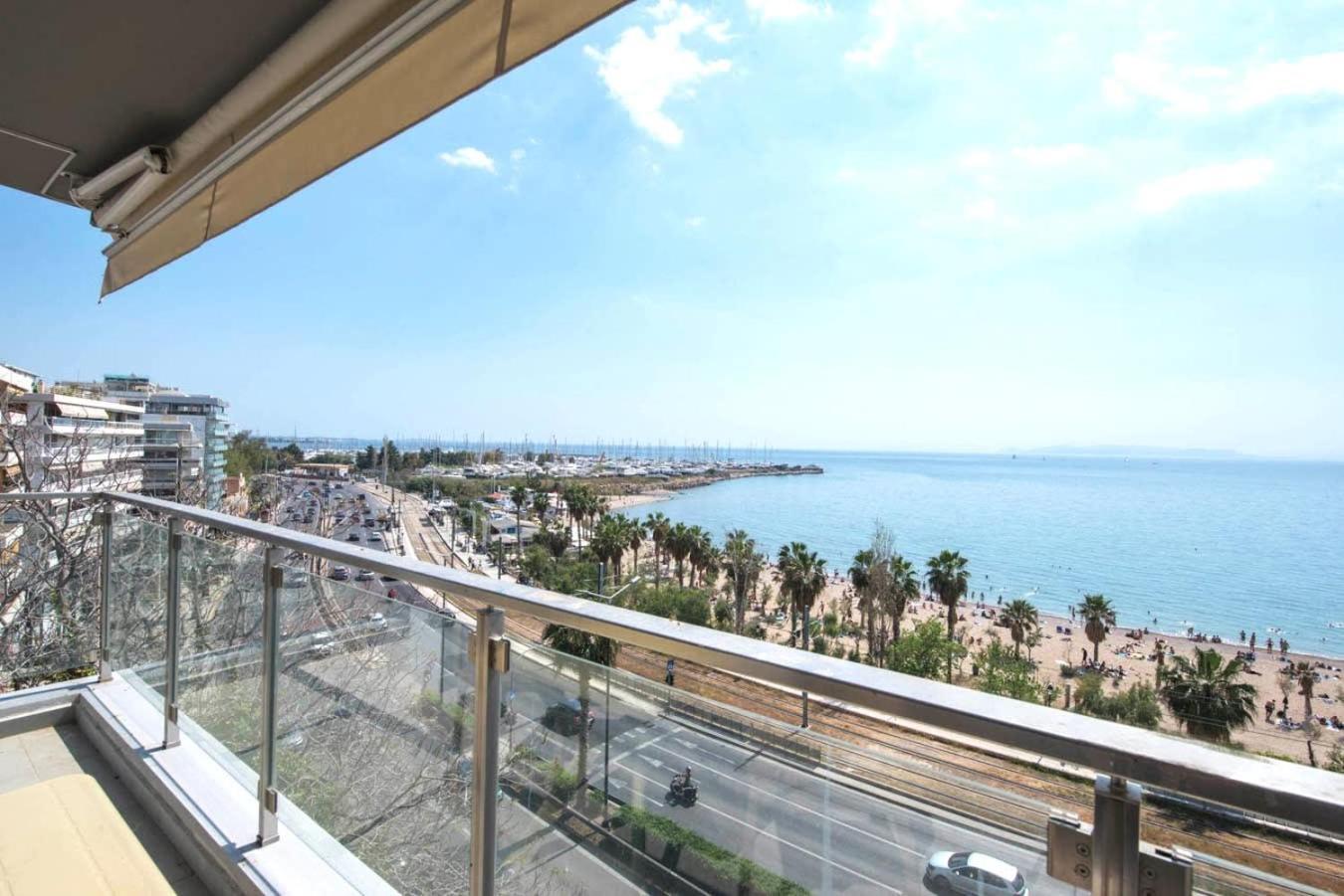Breathtaking Seaview Studio In Athenian Riviera Eksteriør bilde