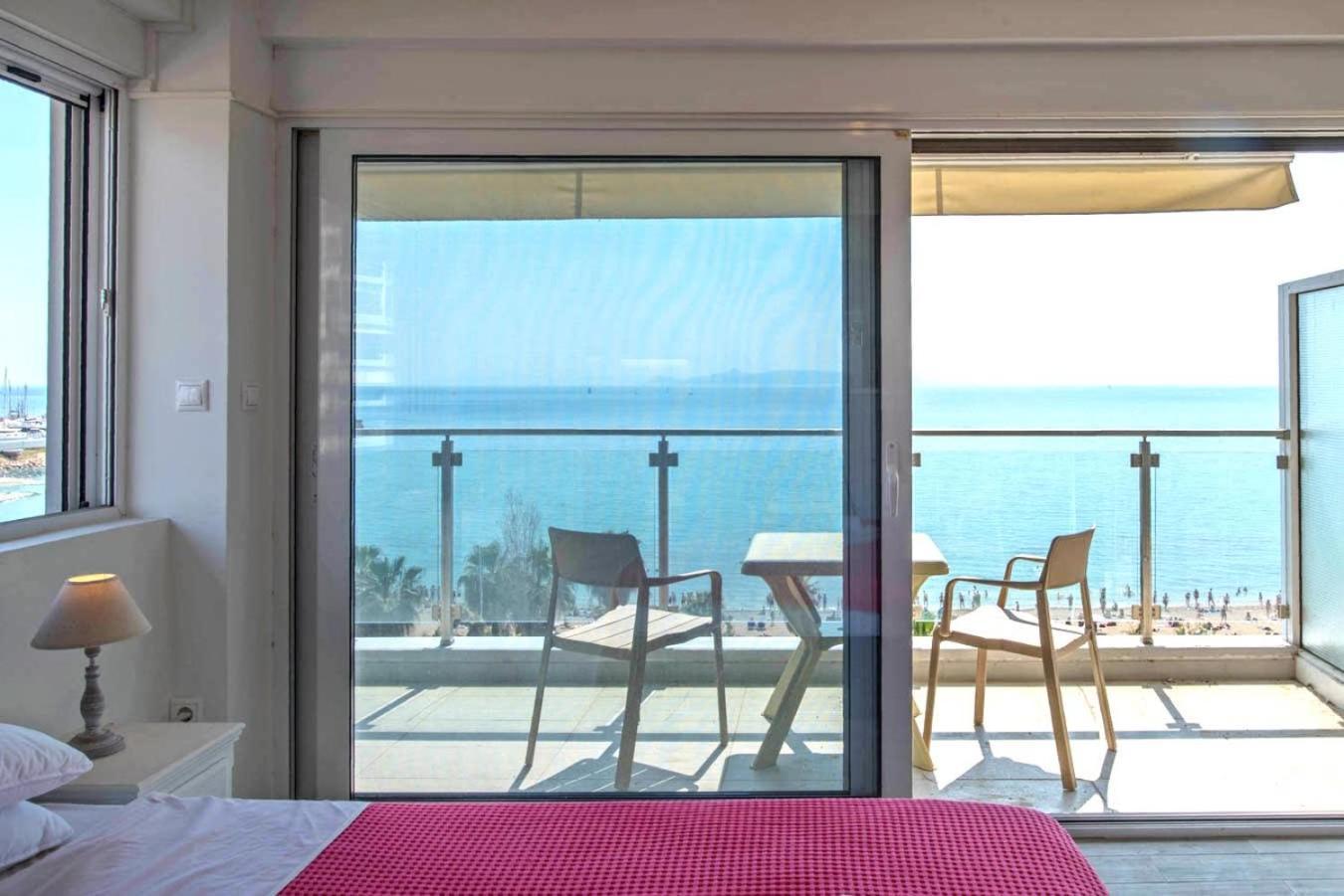 Breathtaking Seaview Studio In Athenian Riviera Eksteriør bilde