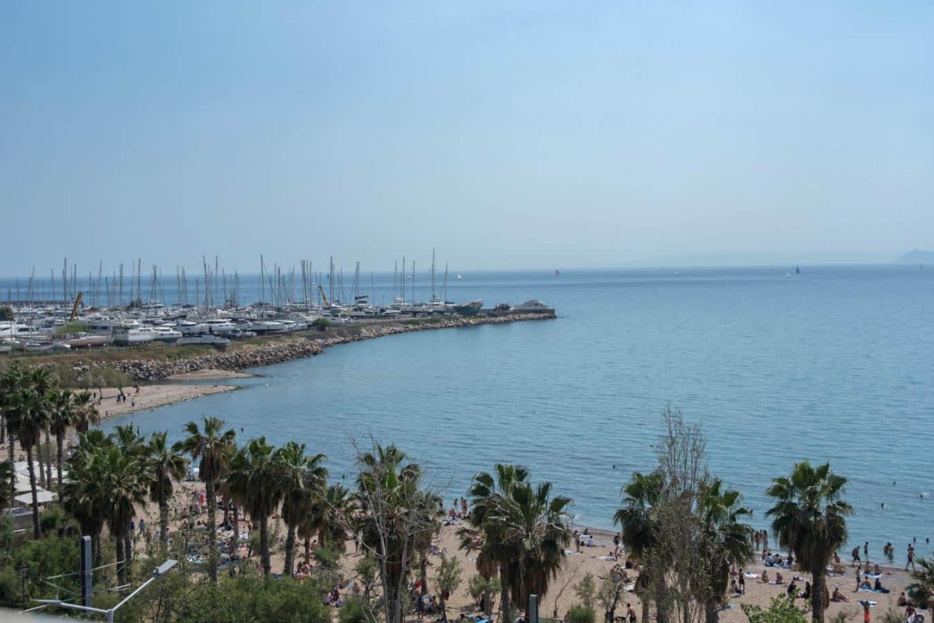 Breathtaking Seaview Studio In Athenian Riviera Eksteriør bilde