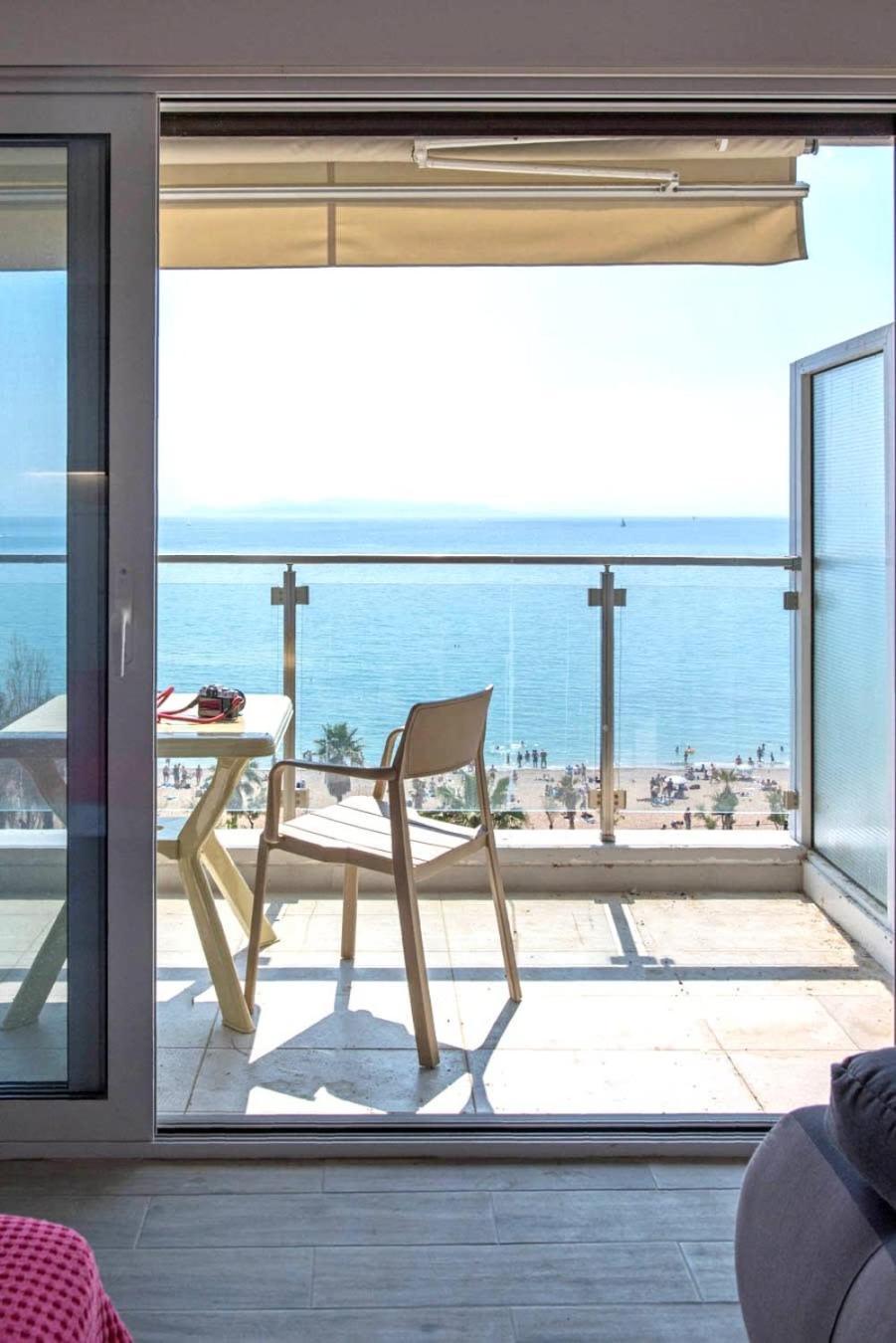 Breathtaking Seaview Studio In Athenian Riviera Eksteriør bilde