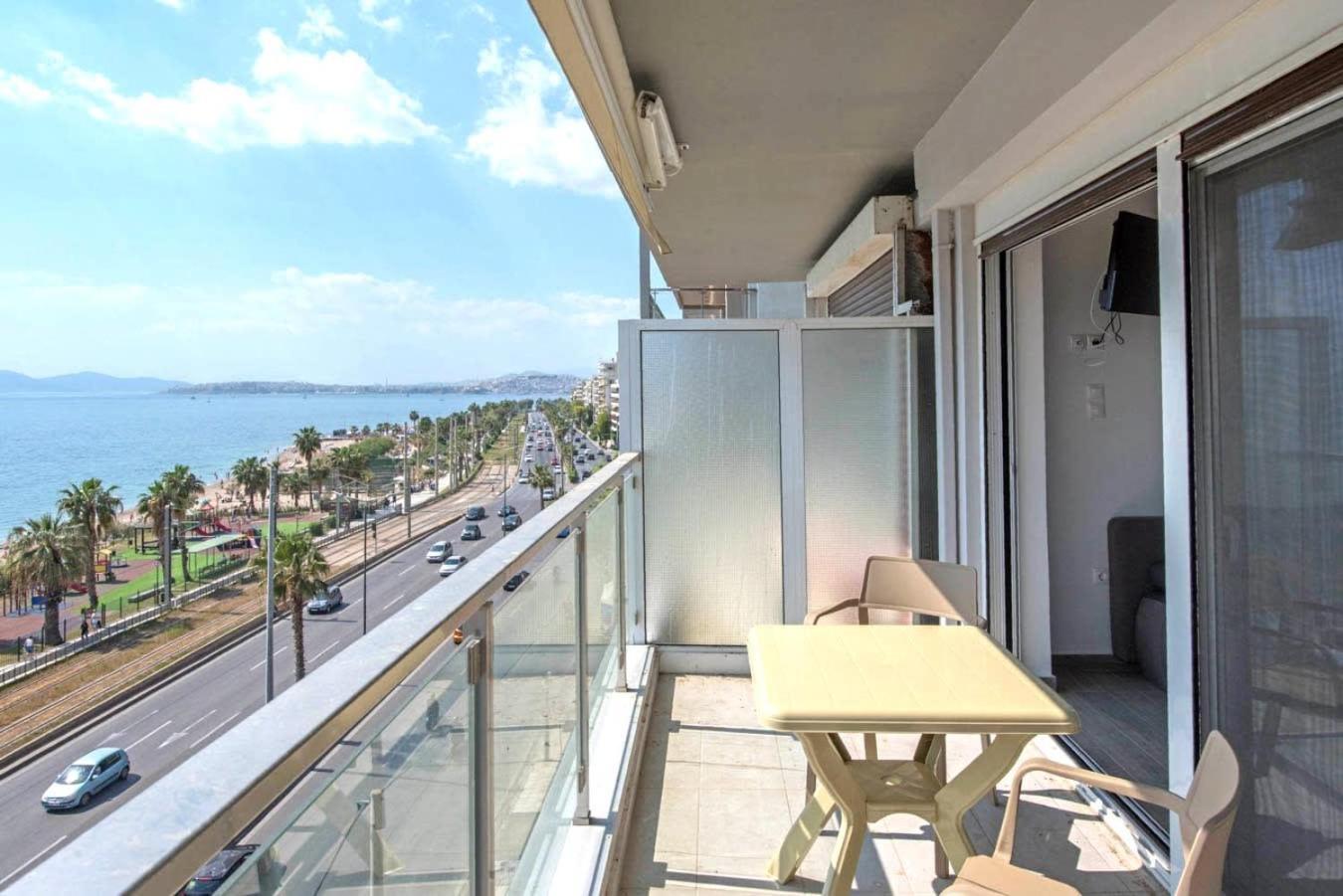 Breathtaking Seaview Studio In Athenian Riviera Eksteriør bilde